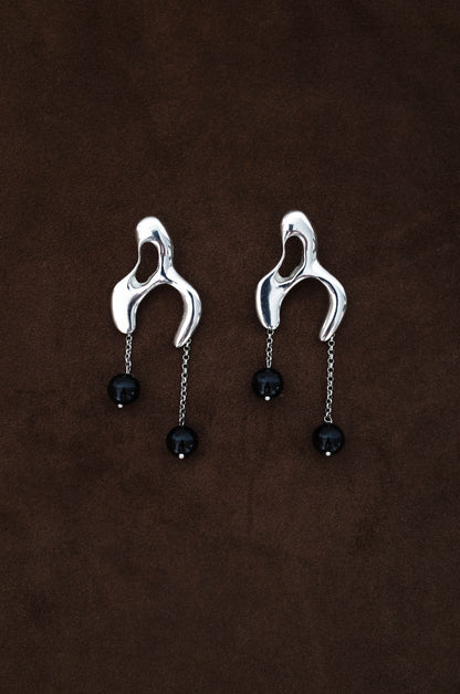 Mobile Onyx Earrings