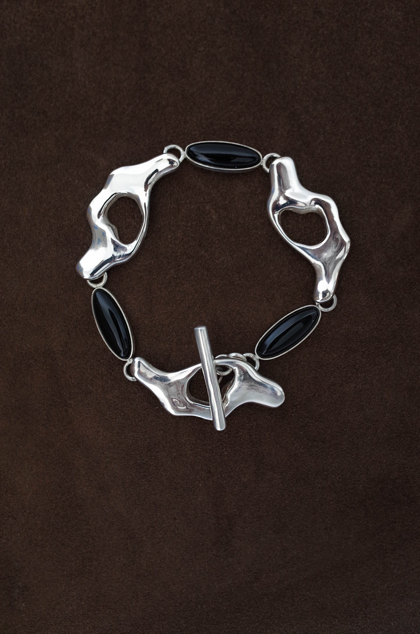 Onyx Toggle Bracelet