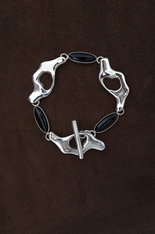 Onyx Toggle Bracelet